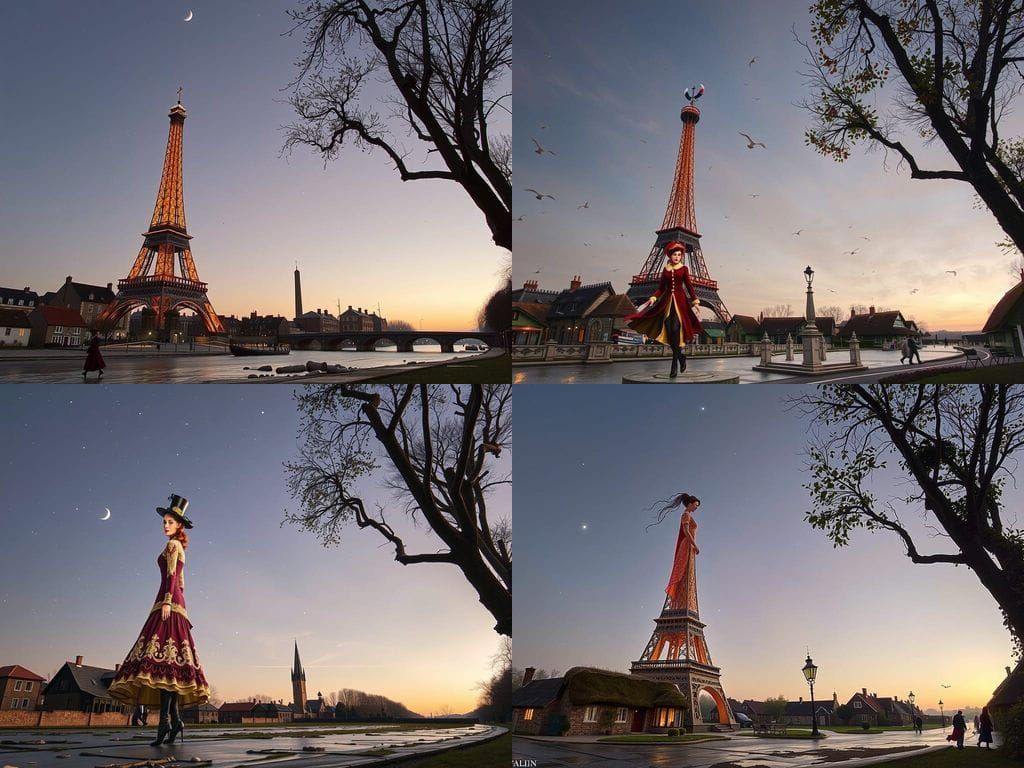 Victorian Redhead Woman Seeks Love in Quaint Village