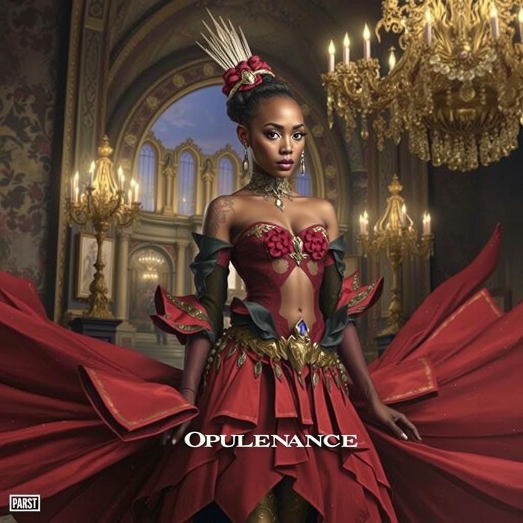 AI Image of Abstract Concept of Opulence