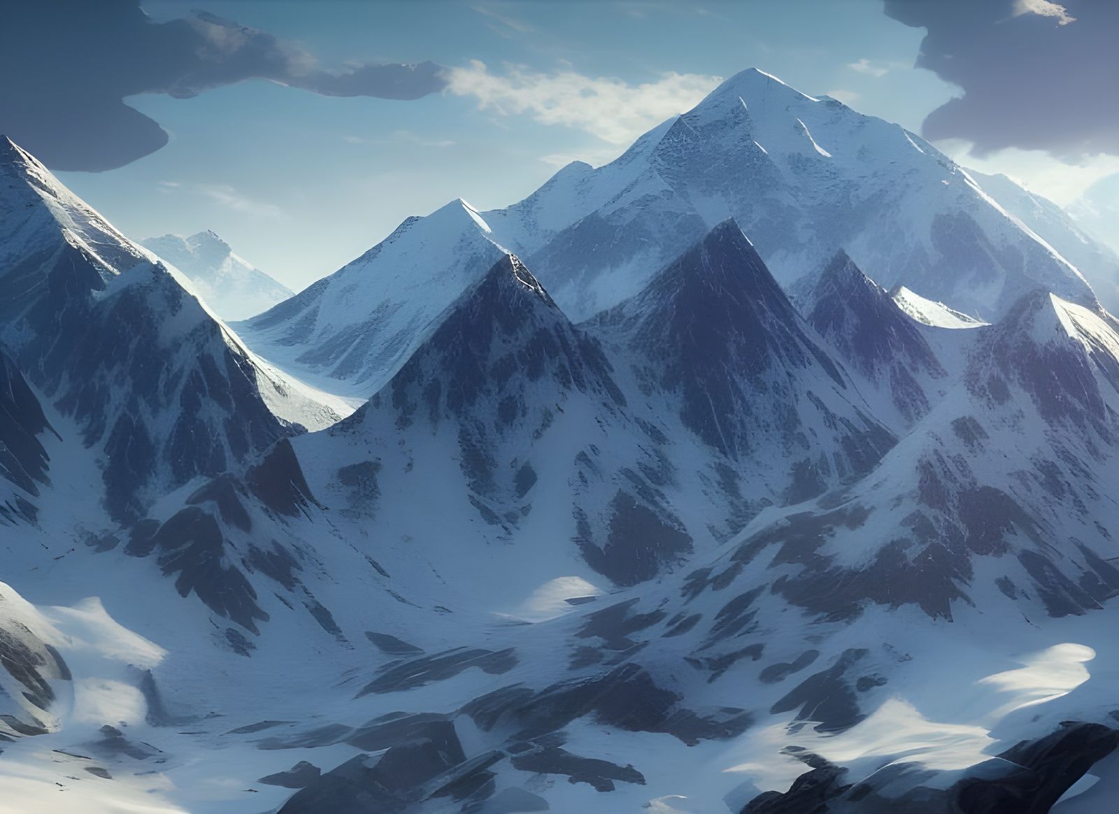 Nanga Parbat snow peak