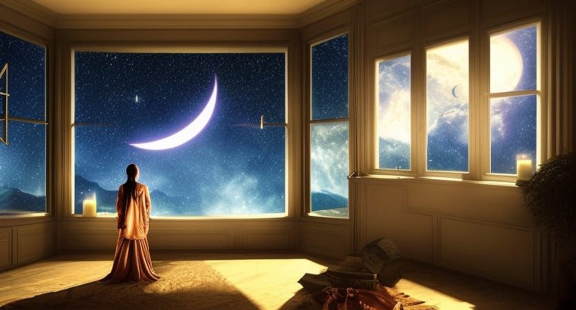 Night Sky Windows of Souls
