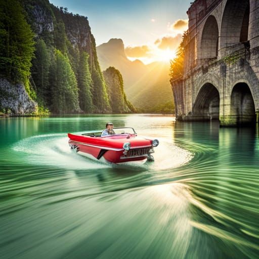 The Amphicar: A Car That Turns Into a Boat