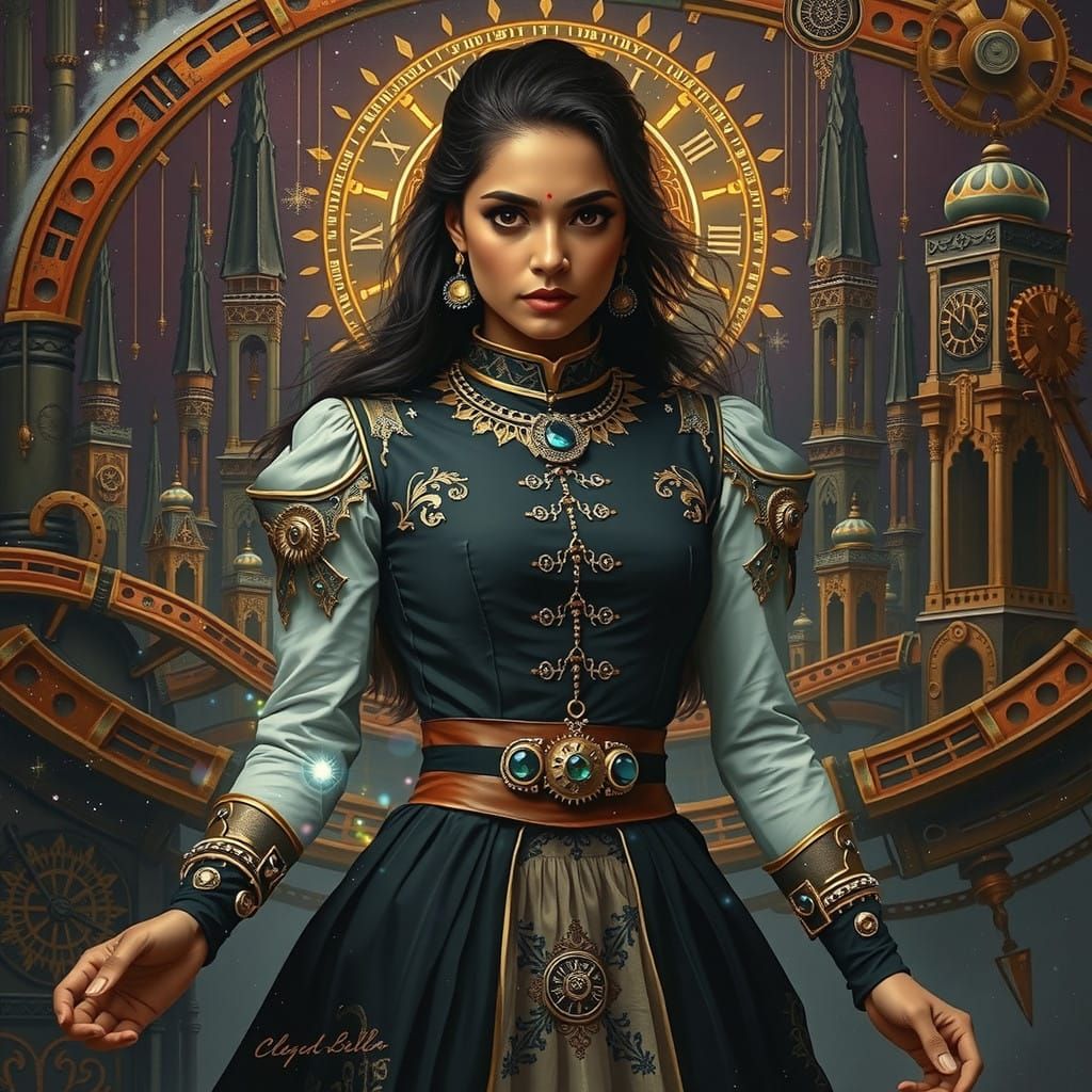 Enchanting Indian Sorceress