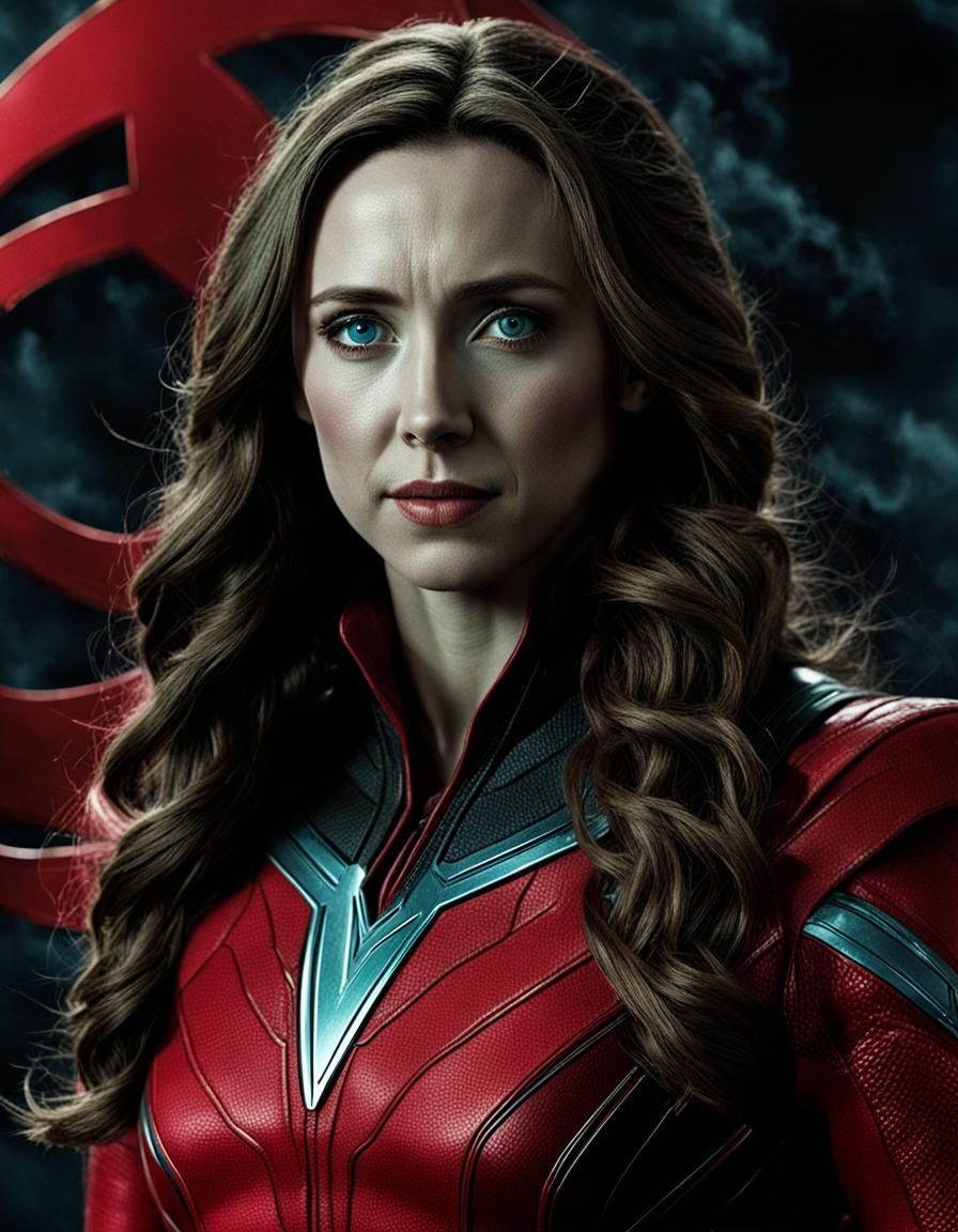 Scarlet Witch Cinematic Cosplay Portrait