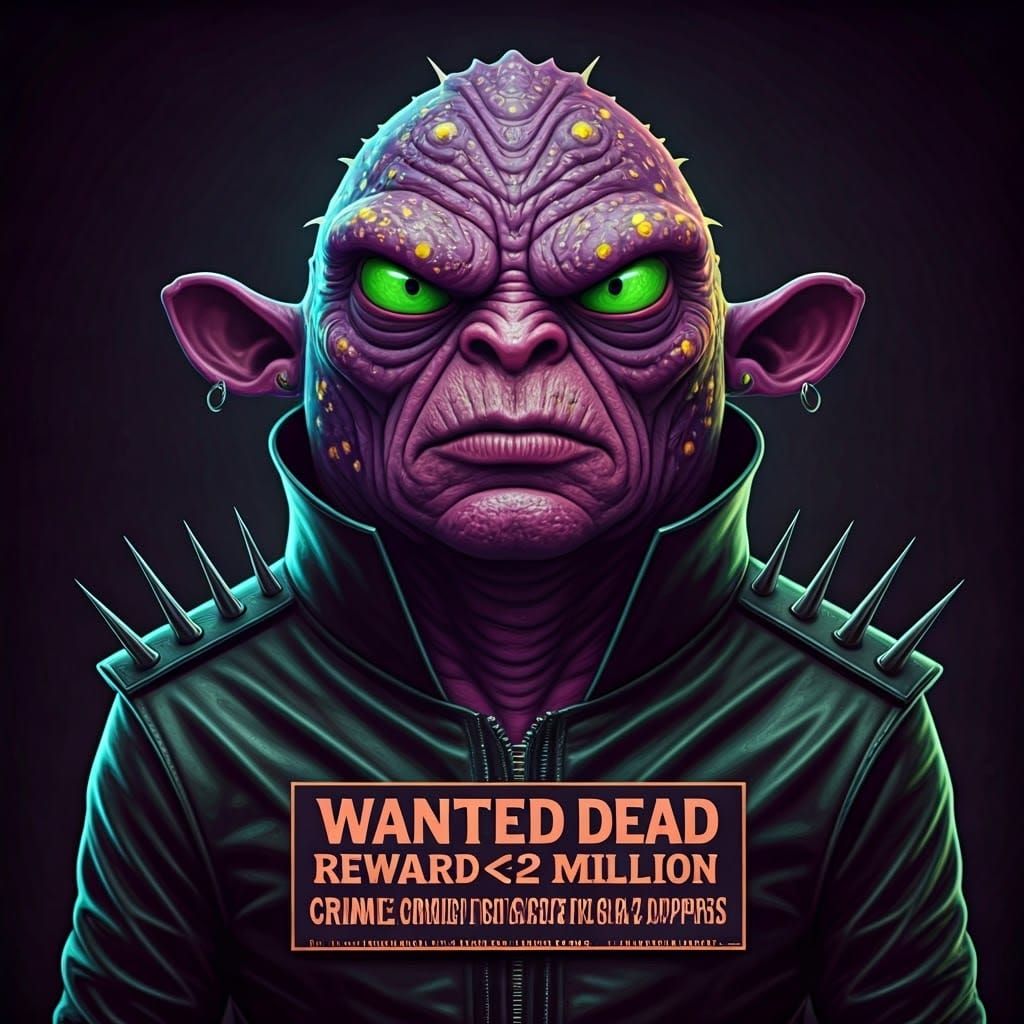 !WANTED DEAD!
Space Criminal
¤2 Million