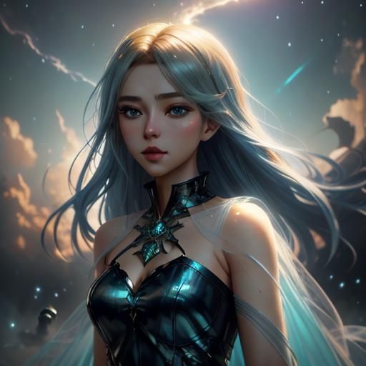 Epic Battle on Earth in Street Art Style