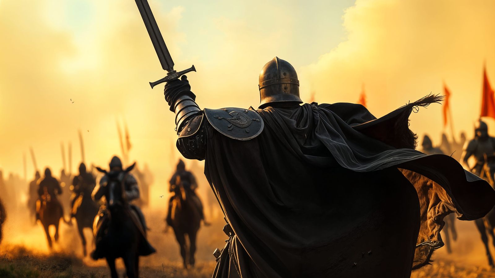 I stand in the battle field ready to face my enemies.