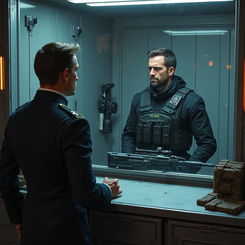 Stern Guard and Quarter Master Prepare for Target Practice i...