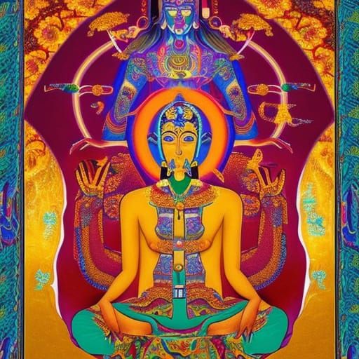 Ethereal Dreamscape: Universal Consciousness Realized