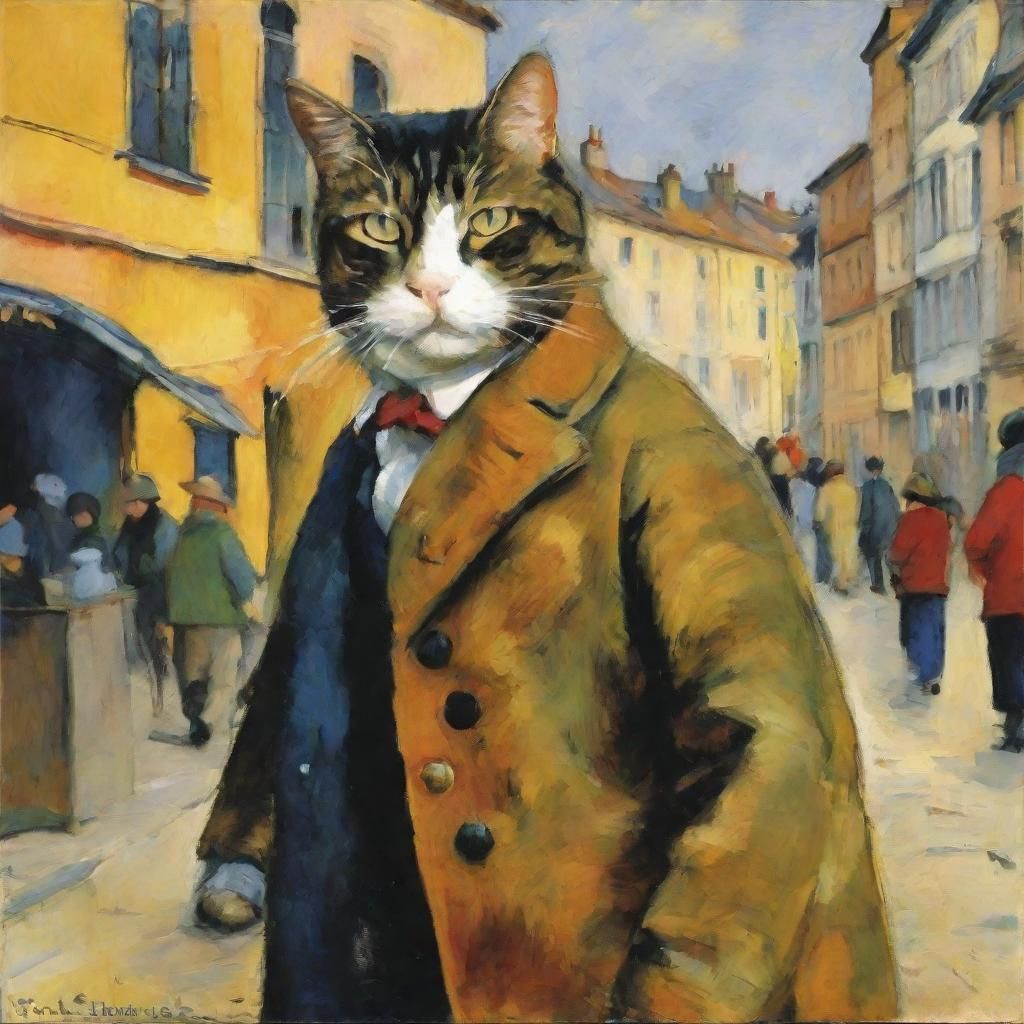 Cat Galloping: Post-Impressionist Street Food Memoir