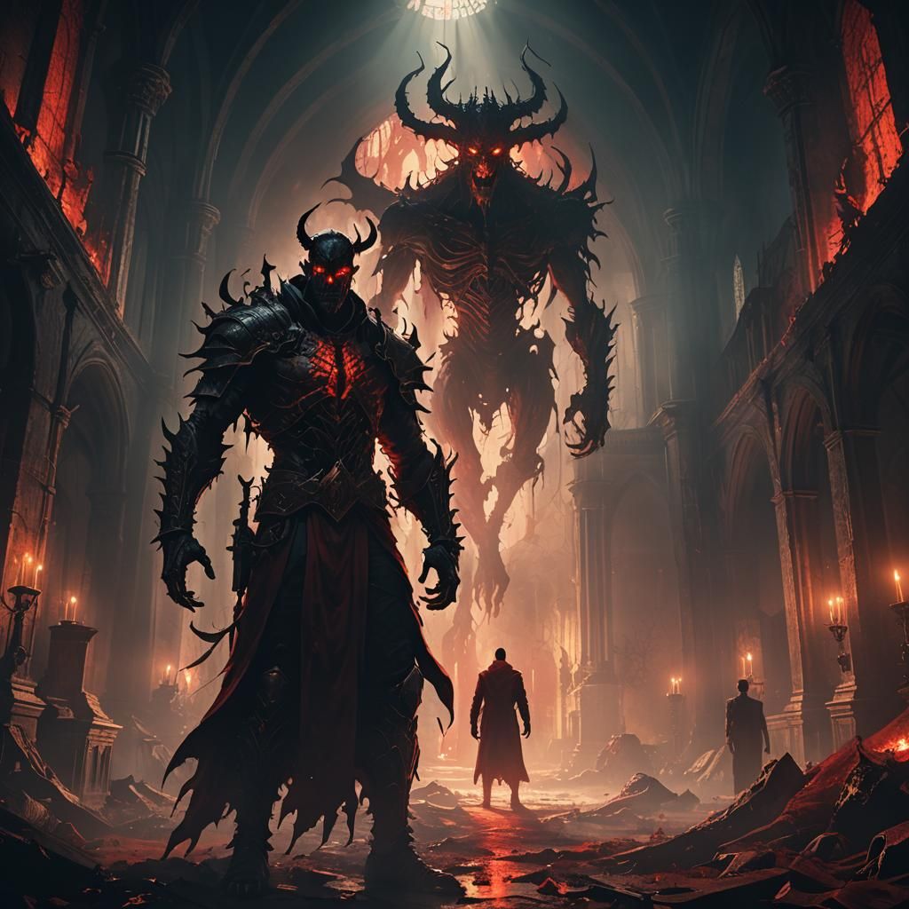 Terrifying Demon Encounter in Abandoned Church