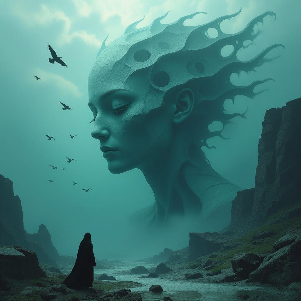 Surreal Mermaid World Inspired by Dark Masters