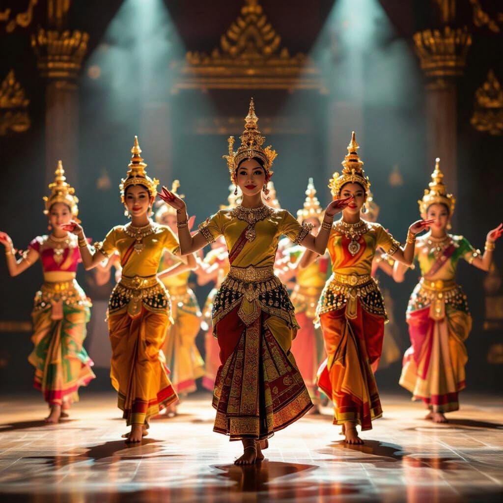 Vivid Apsara Dance Performance by Royal Ballet of Cambodia