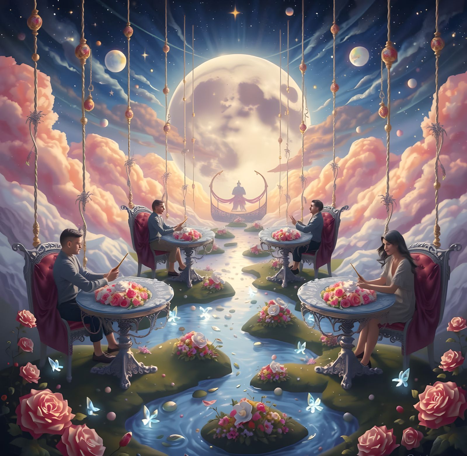 Fantastical Matte Painting With Deep Colors