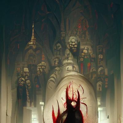 Sinister Religions Digital Painting