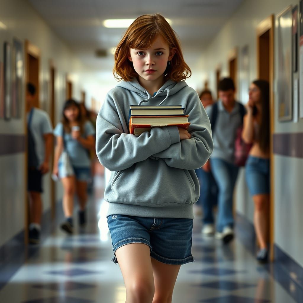 Nostalgic Schoolgirl Embarks on Coming-of-Age Journey