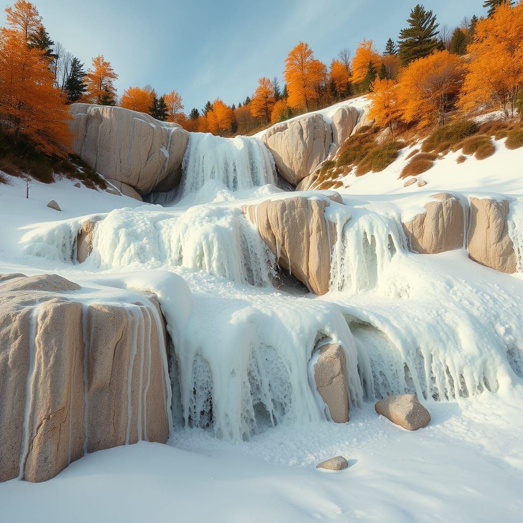 Awe-Inspiring Frozen Landscape