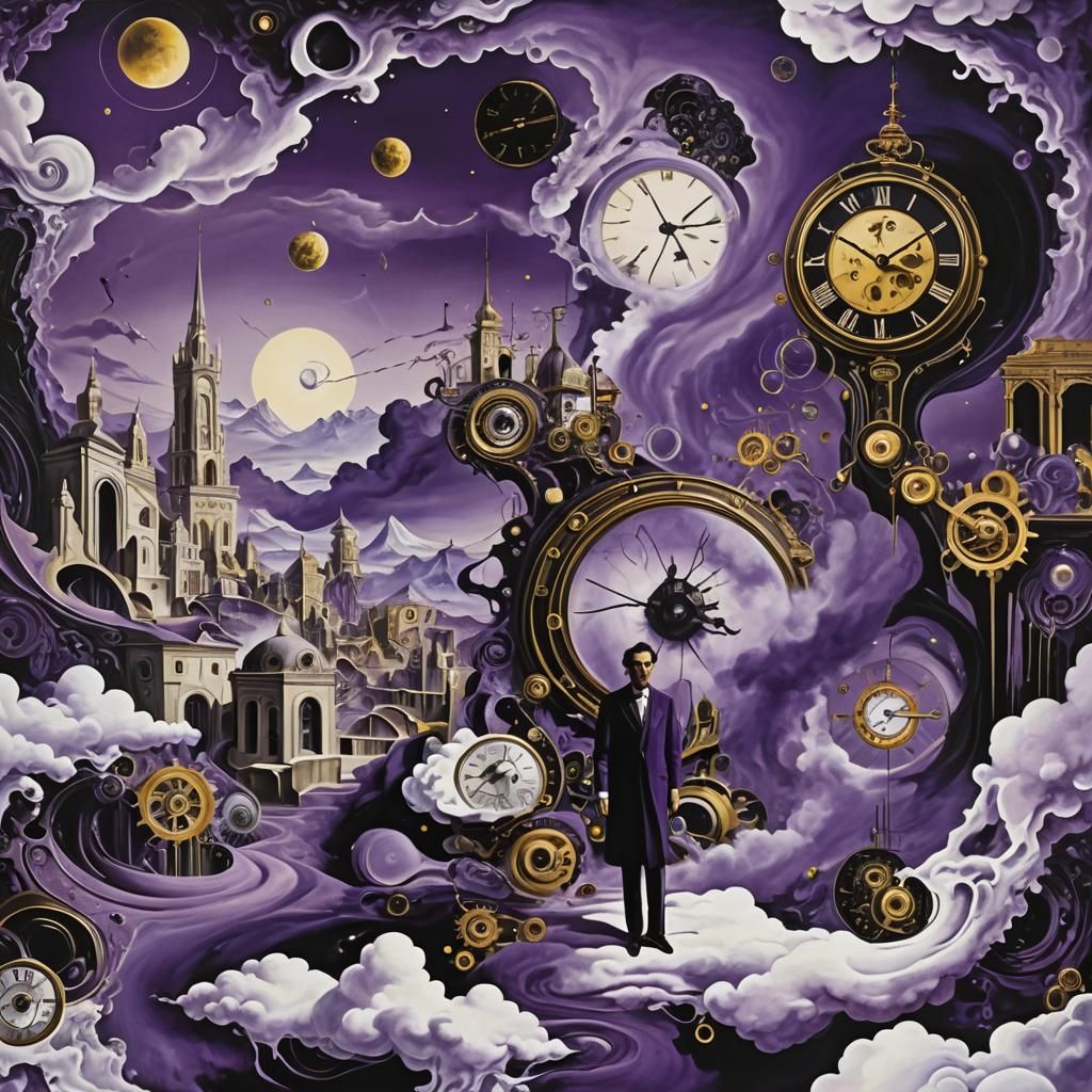 Time Traveler Lost in a Collapsing Reality