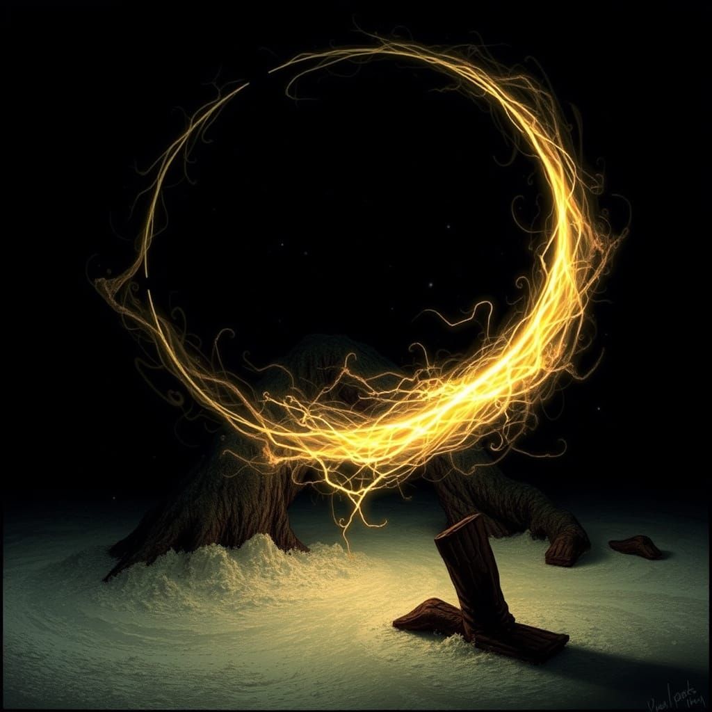 Electric Anticipation: A Moment Before Touch