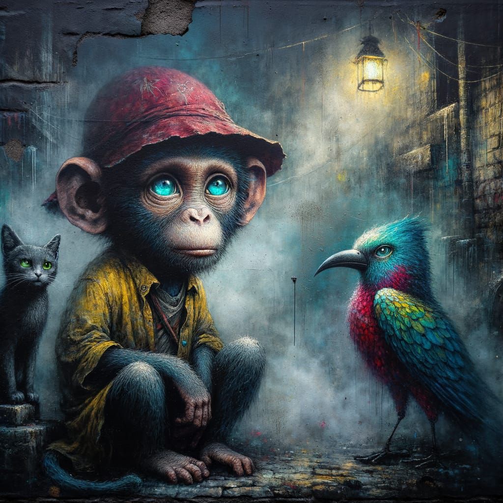 Tender Exile on Cobbled Stones