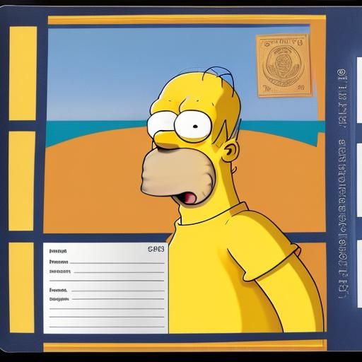 Homer Simpson Passport Documentation