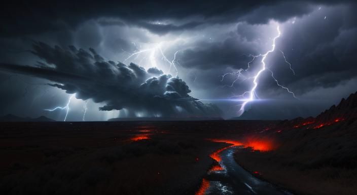 Furious Anime Character Unleashes Cosmic Energy