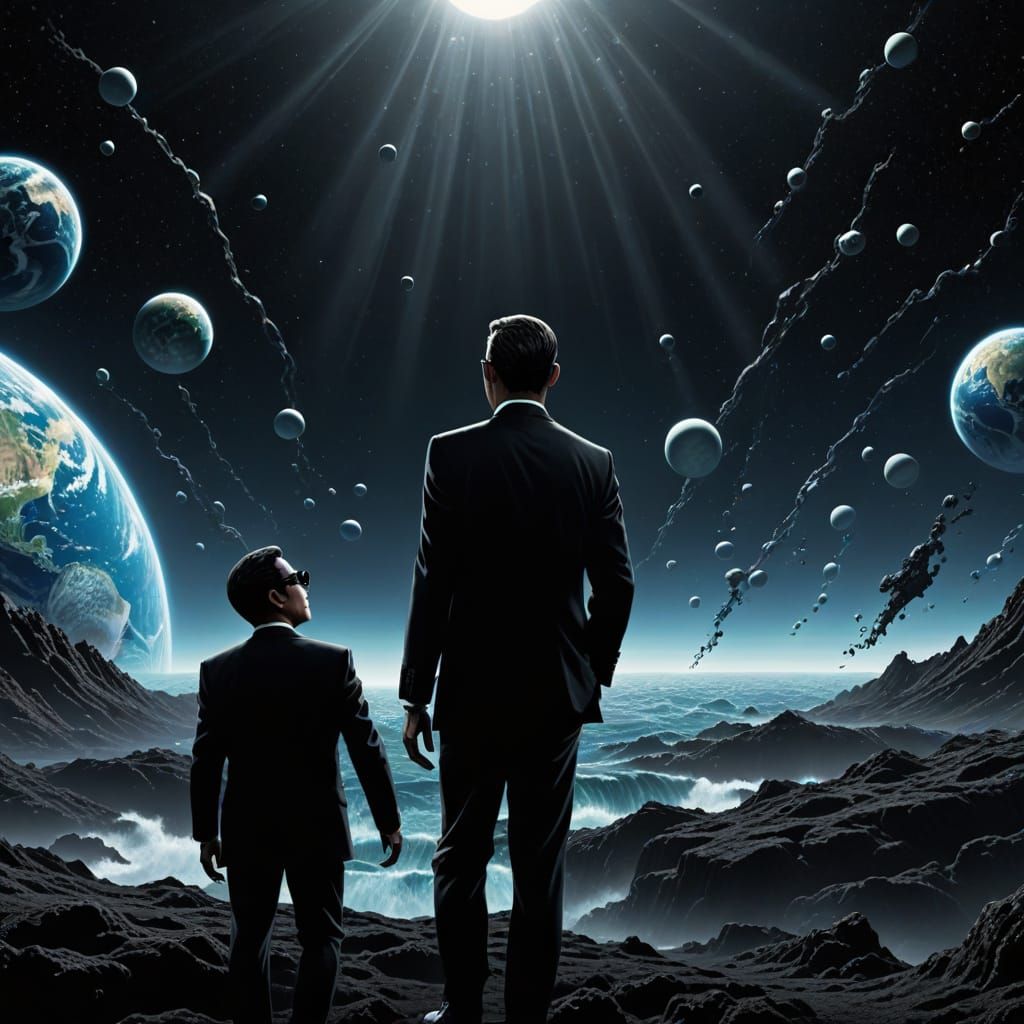 Oceans Produce Earth's Oxygen: Men in Black