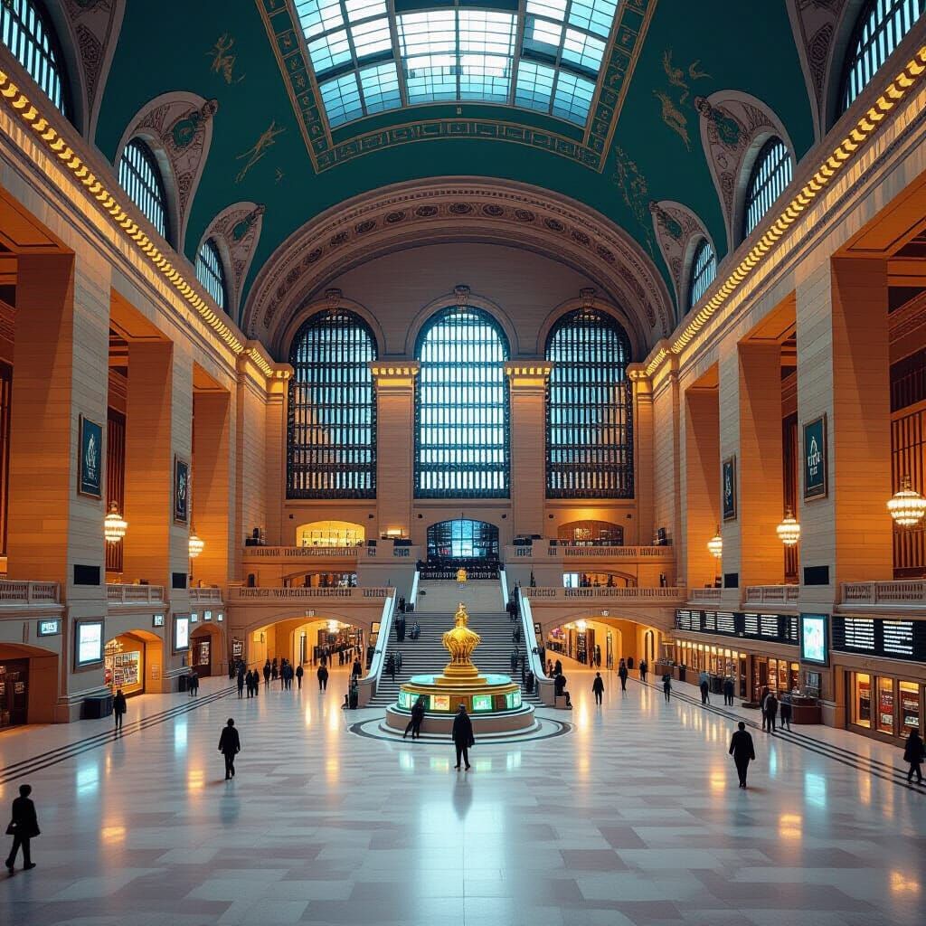 Grand Central Terminal: Beaux-Arts Meets Futuristic Vision