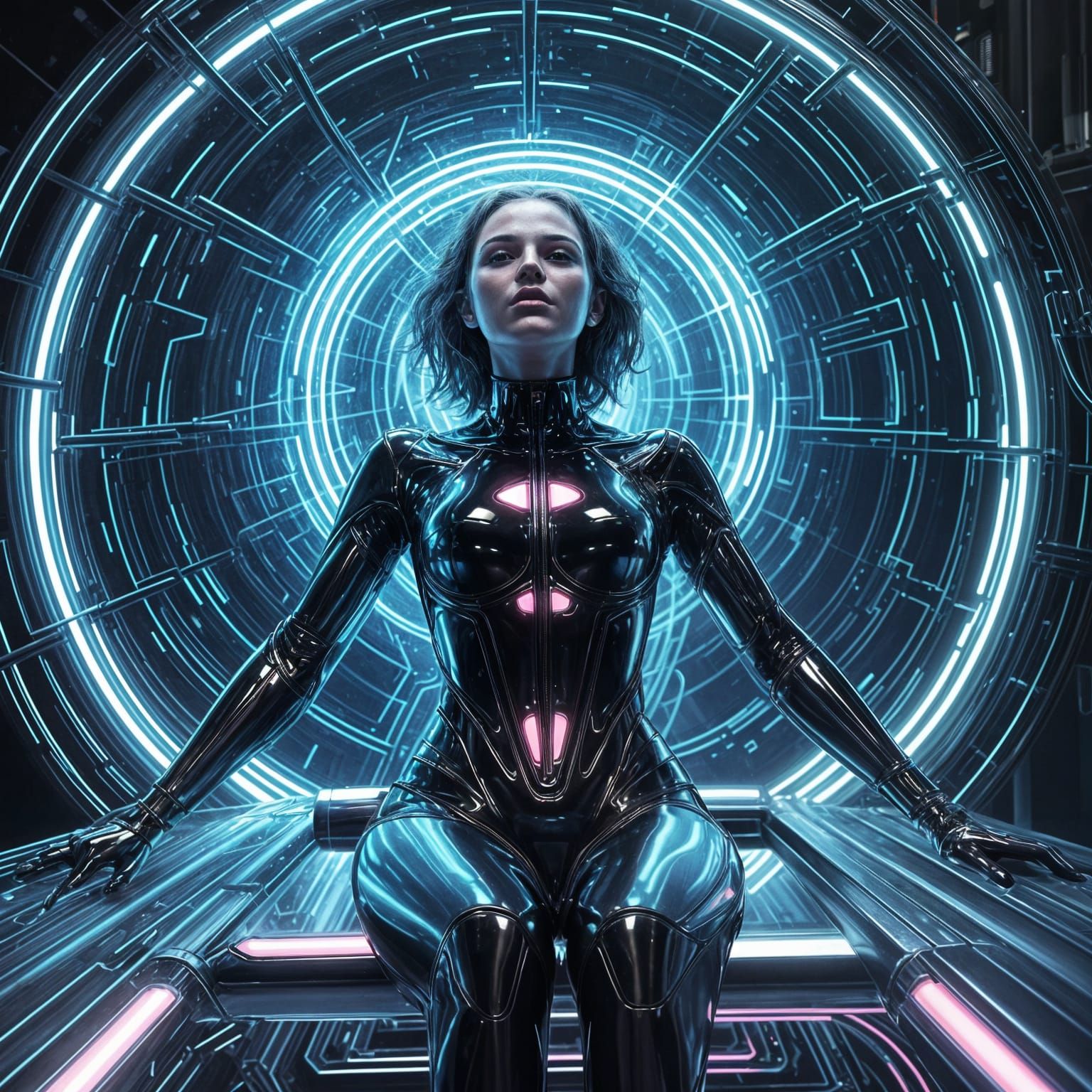 Soul Departure in Neon Realism