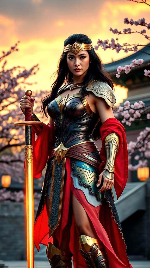 If Wonder Woman was born as South Korean