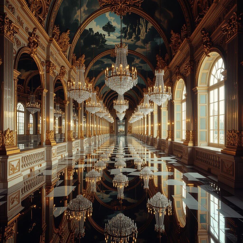 Baroque Hall of Infinite Realities