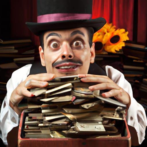 Surreal Dream Sequence in a Distorted Reality