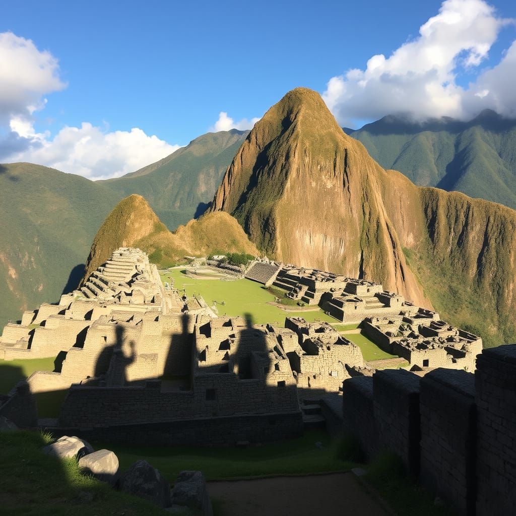 Machu Picchu: Ancient Ruins and Incan Shadows