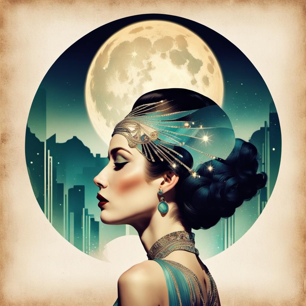 Art Deco Lady