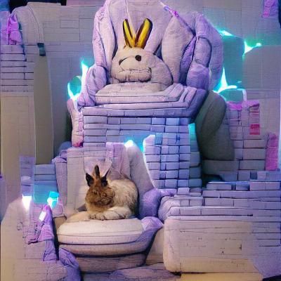 The Bunny King Ascends His Throne