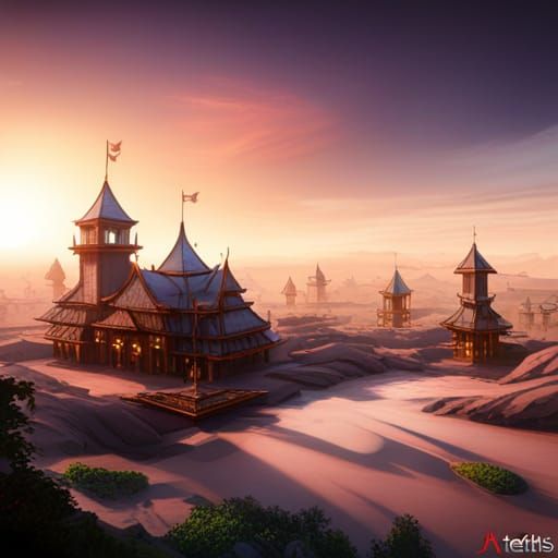 Handsome Javanese Man: Detailed Matte Painting