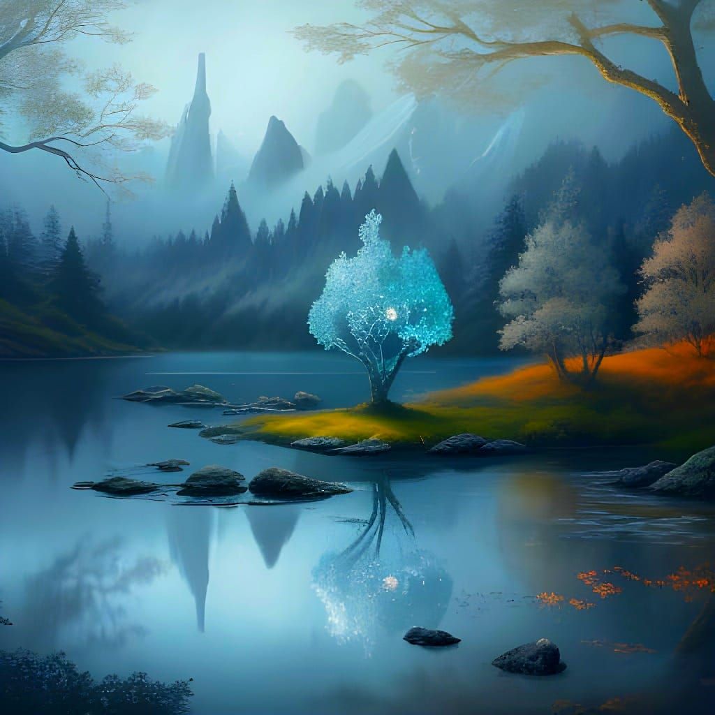 Mystical Vattenfår from Nordic Folklore