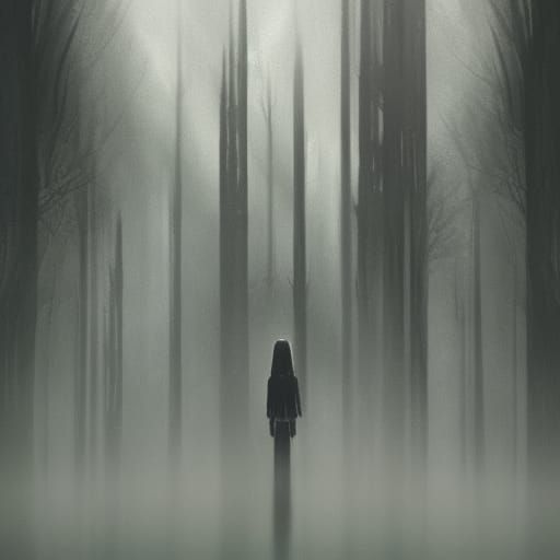 Dark Fantasy Silence: Hyperdetailed Concept Art