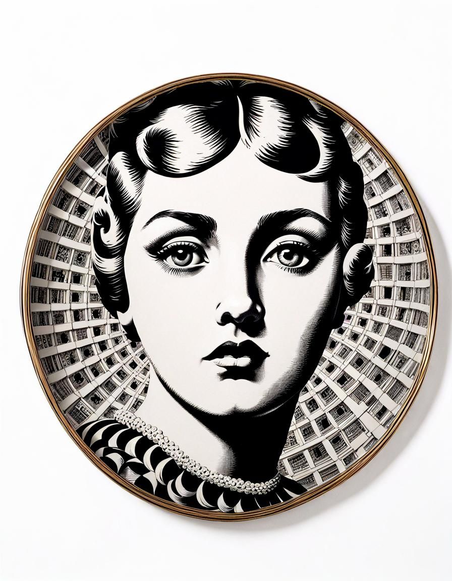 Fornasetti Style Surreal Design
