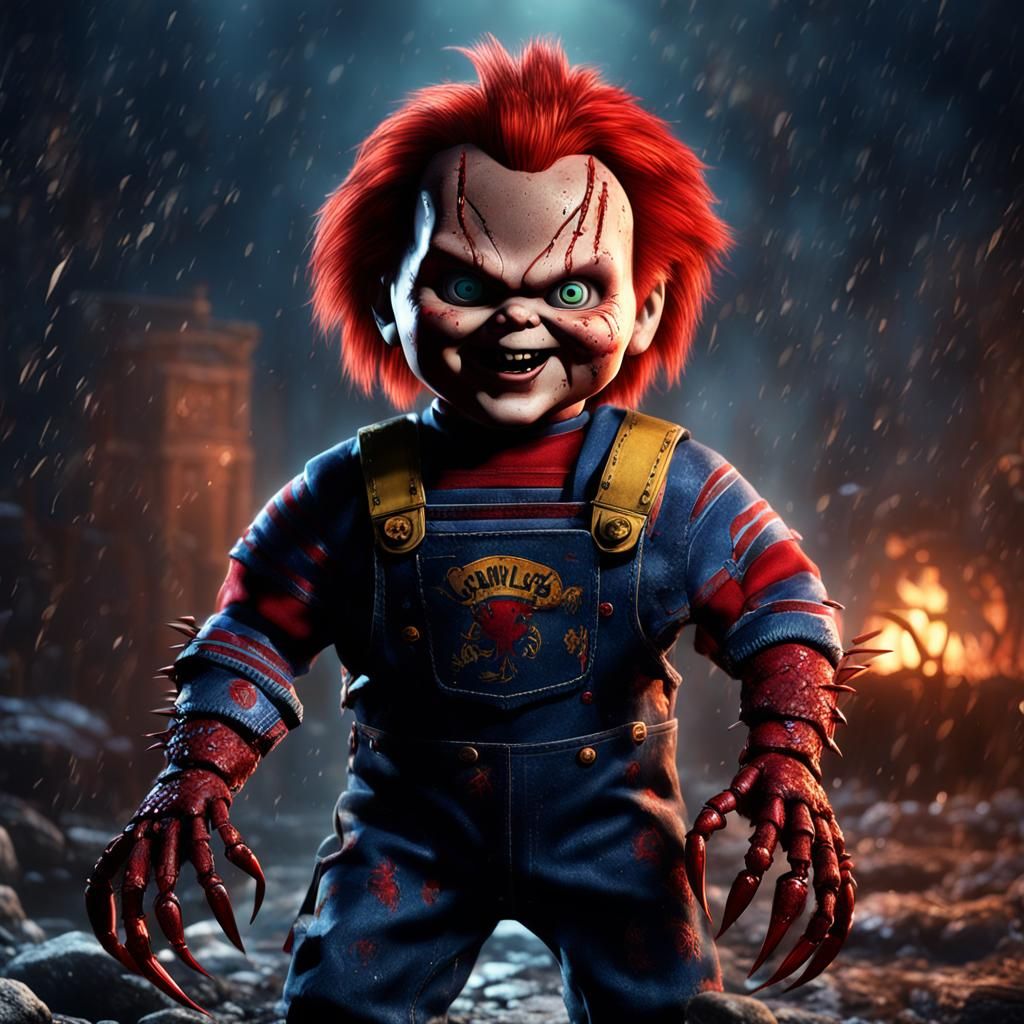 Creepy Crawfish Chucky Hybrid Concept Art