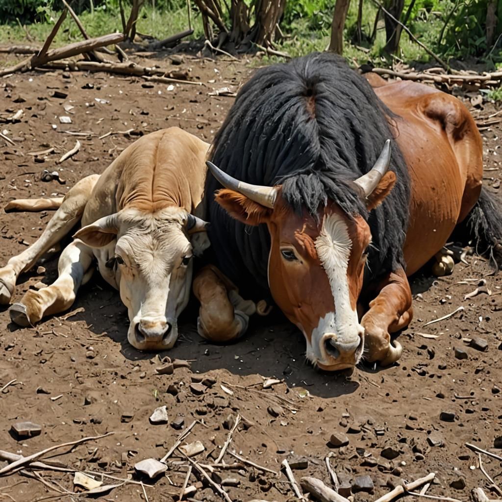 Dark Knight with Flaming Scythe and Glowing Wings