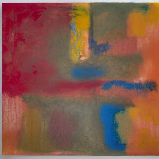 Abstract Color Fields Evoke Emotion in Rothko Style