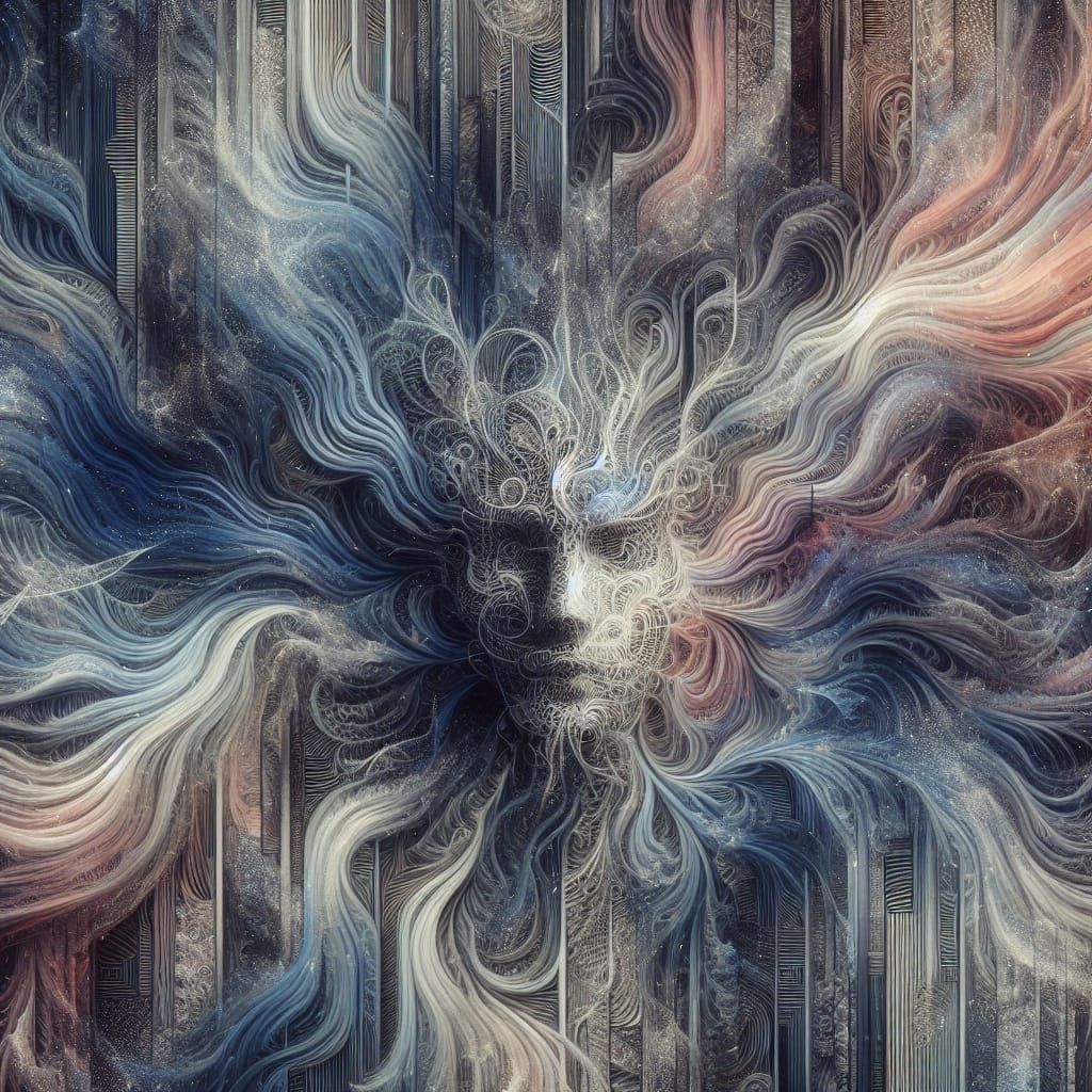 Surreal Tapestry Image Evokes Boundless Solitude