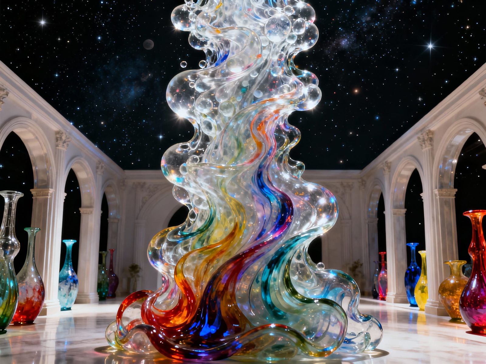 Glass Nebula in Cosmic Gallery