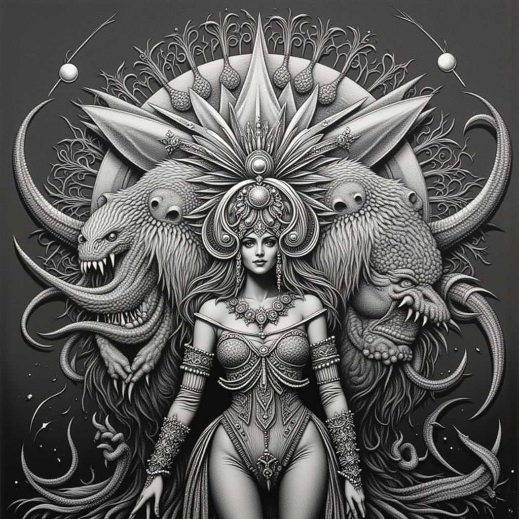 Retro Comic Style Illustration of a Cereal Mascot