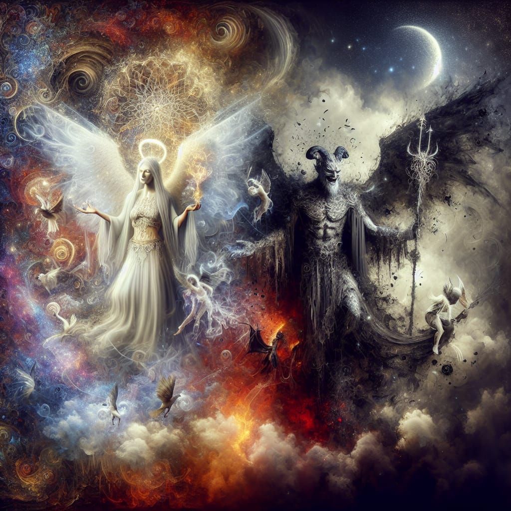 Good Versus Evil: A Study in Contrast