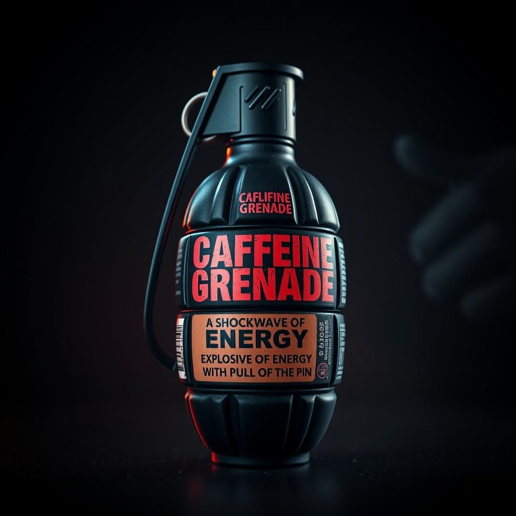 Caffeine Grenade: Explosive Energy in a Bottle