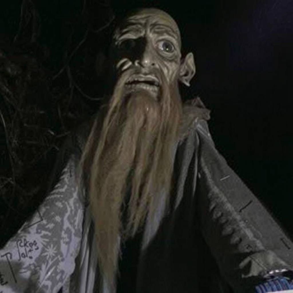 Gulyabani in Dimly Lit Attic, Folklore Horror