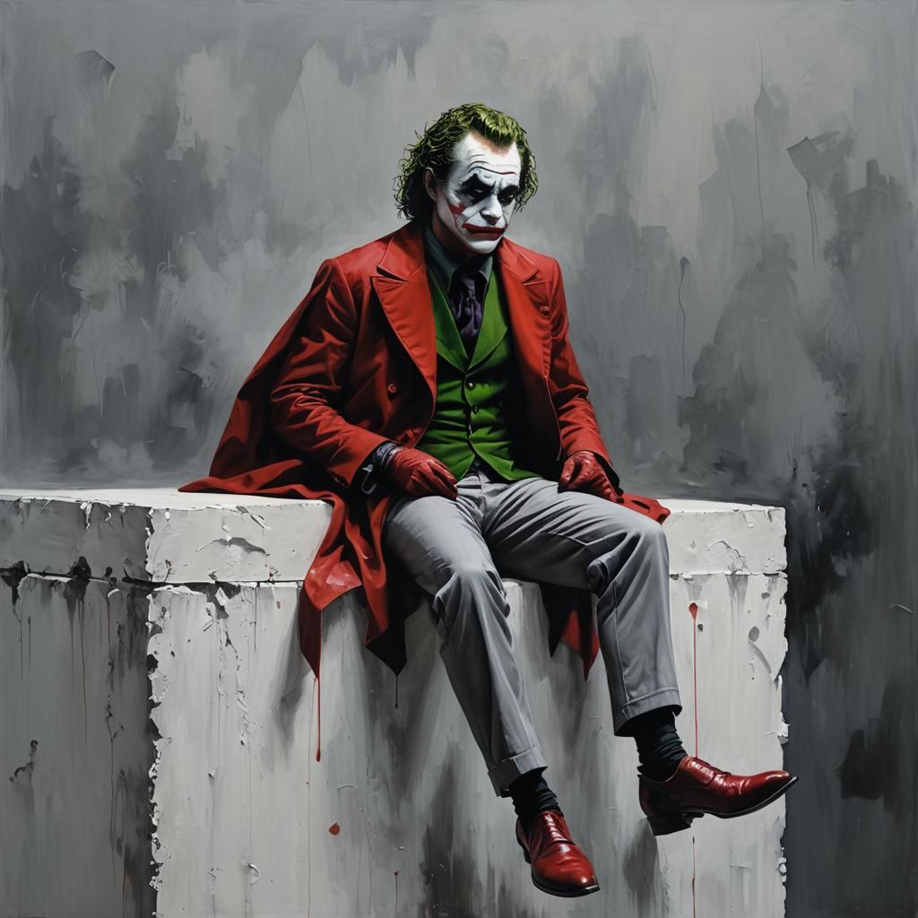 A Dark Knight in Crimson: A Sicilian Vigilante Portrait