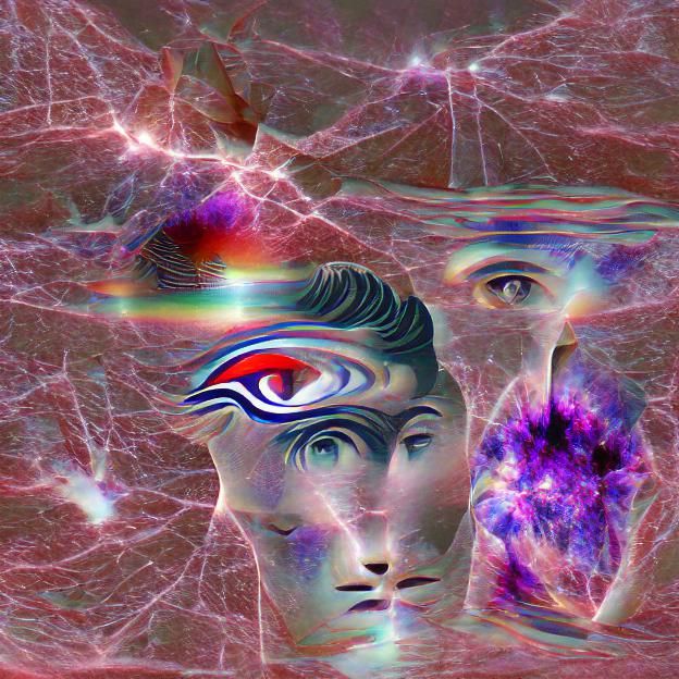 Abstract Metaphysical AI Image