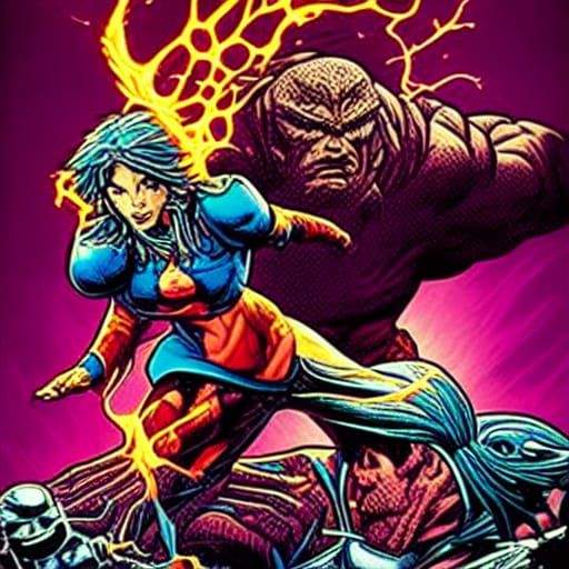 Childhood Memories Ruined: Comic Book Art